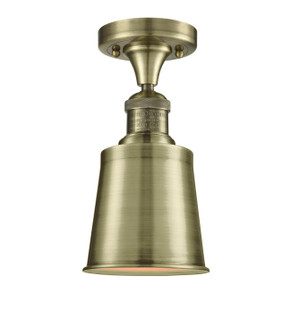Franklin Restoration LED Semi-Flush Mount in Antique Brass (405|517-1CH-AB-M9-AB-LED)