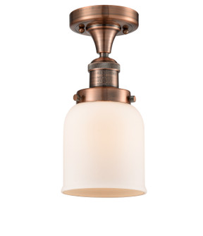 Franklin Restoration One Light Semi-Flush Mount in Antique Copper (405|517-1CH-AC-G51)