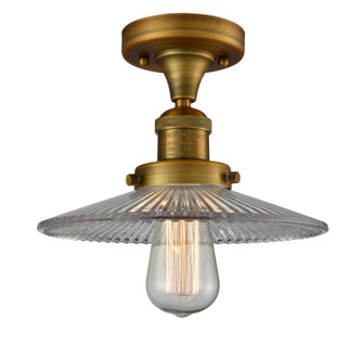 Franklin Restoration LED Semi-Flush Mount in Brushed Brass (405|517-1CH-BB-G2)