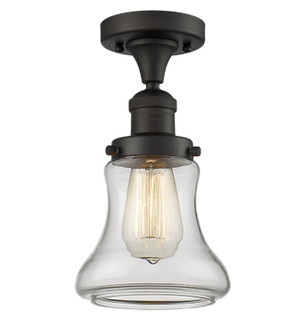 Franklin Restoration One Light Semi-Flush Mount in Oil Rubbed Bronze (405|517-1CH-OB-G192)