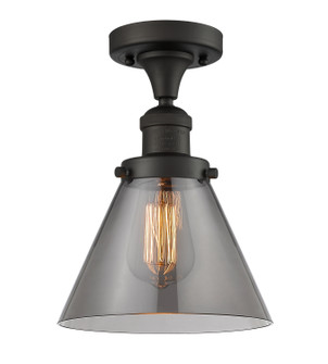 Franklin Restoration One Light Semi-Flush Mount in Oil Rubbed Bronze (405|517-1CH-OB-G43)