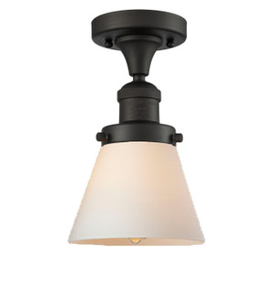 Franklin Restoration One Light Semi-Flush Mount in Oil Rubbed Bronze (405|517-1CH-OB-G61)
