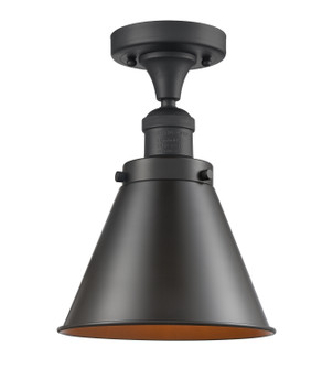 Franklin Restoration One Light Semi-Flush Mount in Oil Rubbed Bronze (405|517-1CH-OB-M13-OB)