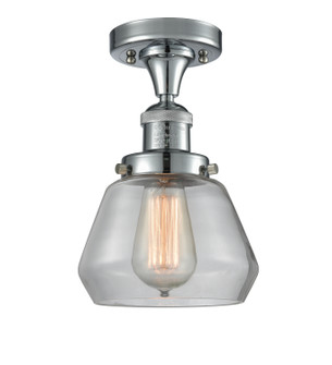 Franklin Restoration One Light Semi-Flush Mount in Polished Chrome (405|517-1CH-PC-G172)