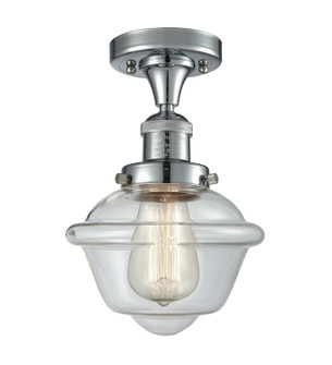 Franklin Restoration One Light Semi-Flush Mount in Polished Chrome (405|517-1CH-PC-G532)