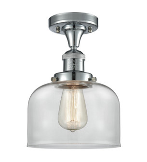 Franklin Restoration One Light Semi-Flush Mount in Polished Chrome (405|517-1CH-PC-G72)