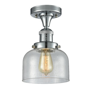 Franklin Restoration One Light Semi-Flush Mount in Polished Chrome (405|517-1CH-PC-G74)