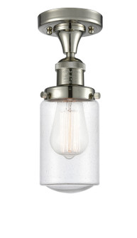 Franklin Restoration LED Semi-Flush Mount in Polished Nickel (405|517-1CH-PN-G314-LED)