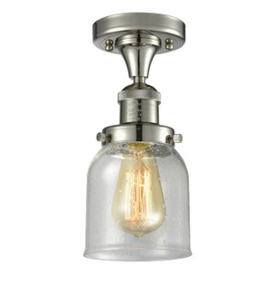 Franklin Restoration One Light Semi-Flush Mount in Polished Nickel (405|517-1CH-PN-G54)