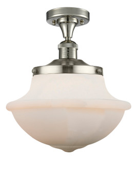 Franklin Restoration One Light Semi-Flush Mount in Polished Nickel (405|517-1CH-PN-G541)