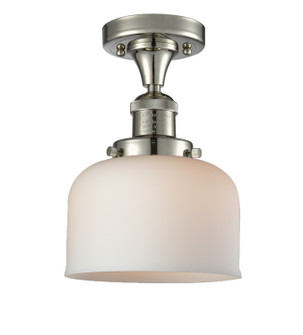 Franklin Restoration One Light Semi-Flush Mount in Polished Nickel (405|517-1CH-PN-G71)