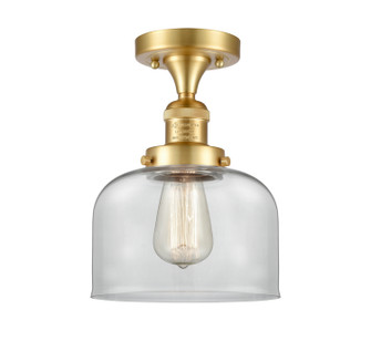 Franklin Restoration LED Semi-Flush Mount in Satin Gold (405|517-1CH-SG-G72-LED)