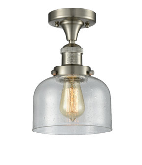 Franklin Restoration One Light Semi-Flush Mount in Brushed Satin Nickel (405|517-1CH-SN-G74)