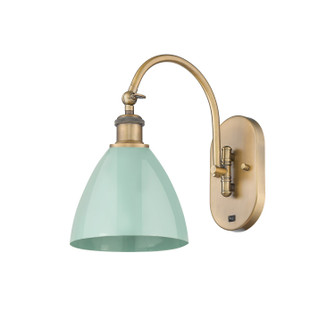 Ballston One Light Swing Arm in Brushed Brass (405|518-1W-BB-MBD-75-SF)