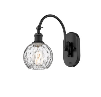 Ballston One Light Wall Sconce in Matte Black (405|518-1W-BK-G1215-6)