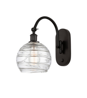 Ballston One Light Wall Sconce in Oil Rubbed Bronze (405|518-1W-OB-G1213-8)