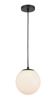 Auralume LED Mini Pendant in Matte Black (405|608-BK-SDY-LED)