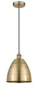 Edison LED Mini Pendant in Antique Brass (405|616-1P-AB-MBD-9-AB-LED)