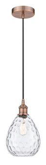 Edison One Light Mini Pendant in Antique Copper (405|616-1P-AC-G372)