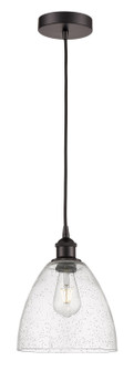 Edison LED Mini Pendant in Antique Copper (405|616-1P-AC-GBD-94-LED)