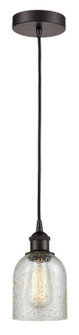 Edison LED Mini Pendant in Brushed Brass (405|616-1P-BB-G257-LED)