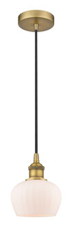 Edison One Light Mini Pendant in Brushed Brass (405|616-1P-BB-G91)