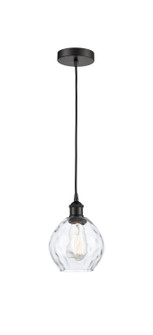 Edison One Light Mini Pendant in Matte Black (405|616-1P-BK-G362)