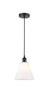 Edison One Light Mini Pendant in Matte Black (405|616-1P-BK-GBC-81)