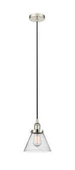 Edison LED Mini Pendant in Antique Brass (405|616-1PH-AB-G44-LED)