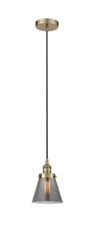 Edison One Light Mini Pendant in Antique Brass (405|616-1PH-AB-G63)