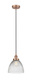 Edison One Light Mini Pendant in Antique Copper (405|616-1PH-AC-G222)