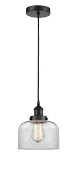 Edison One Light Mini Pendant in Matte Black (405|616-1PH-BK-G72)