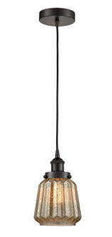 Edison One Light Mini Pendant in Oil Rubbed Bronze (405|616-1PH-OB-G146)