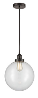 Edison One Light Mini Pendant in Oil Rubbed Bronze (405|616-1PH-OB-G202-12)