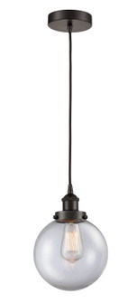 Edison LED Mini Pendant in Oil Rubbed Bronze (405|616-1PH-OB-G202-8-LED)