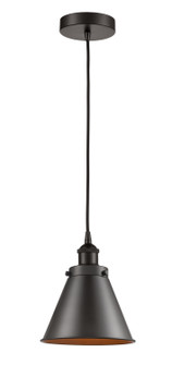 Edison LED Mini Pendant in Oil Rubbed Bronze (405|616-1PH-OB-M13-OB-LED)