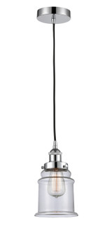Edison One Light Mini Pendant in Polished Chrome (405|616-1PH-PC-G182)
