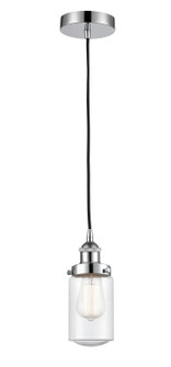 Edison One Light Mini Pendant in Polished Chrome (405|616-1PH-PC-G314)