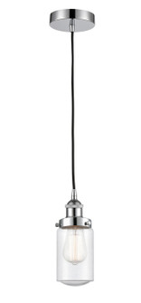 Edison LED Mini Pendant in Polished Chrome (405|616-1PH-PC-G314-LED)