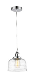 Edison One Light Mini Pendant in Polished Chrome (405|616-1PH-PC-G713)
