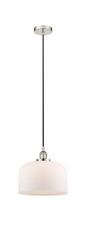 Edison One Light Mini Pendant in Polished Nickel (405|616-1PH-PN-G71-L)