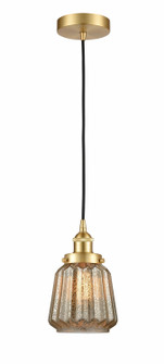 Edison One Light Mini Pendant in Satin Gold (405|616-1PH-SG-G146)
