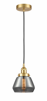 Edison LED Mini Pendant in Satin Gold (405|616-1PH-SG-G173-LED)