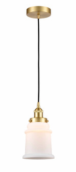 Edison One Light Mini Pendant in Satin Gold (405|616-1PH-SG-G181)