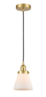 Edison LED Mini Pendant in Satin Gold (405|616-1PH-SG-G61-LED)