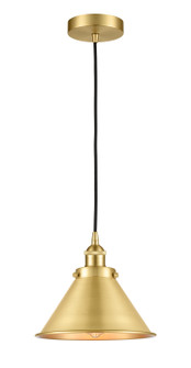 Edison LED Mini Pendant in Satin Gold (405|616-1PH-SG-M10-SG-LED)