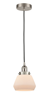 Edison LED Mini Pendant in Brushed Satin Nickel (405|616-1PH-SN-G171-LED)