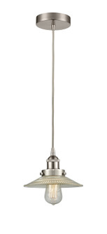 Edison LED Pendant in Brushed Satin Nickel (405|616-1PH-SN-G2-LED)