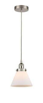 Edison LED Mini Pendant in Brushed Satin Nickel (405|616-1PH-SN-G41-LED)