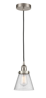 Edison One Light Mini Pendant in Brushed Satin Nickel (405|616-1PH-SN-G64)